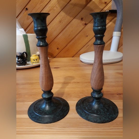 Pier 1 Accents Vintage Candlesticks From Pier Imports Euc Poshmark
